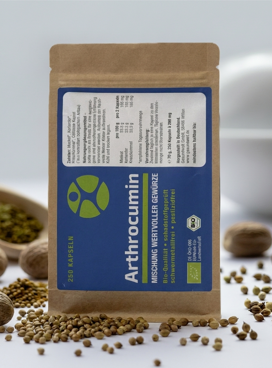 Arthrocumin Nachfüllpackung (250 Kapseln)