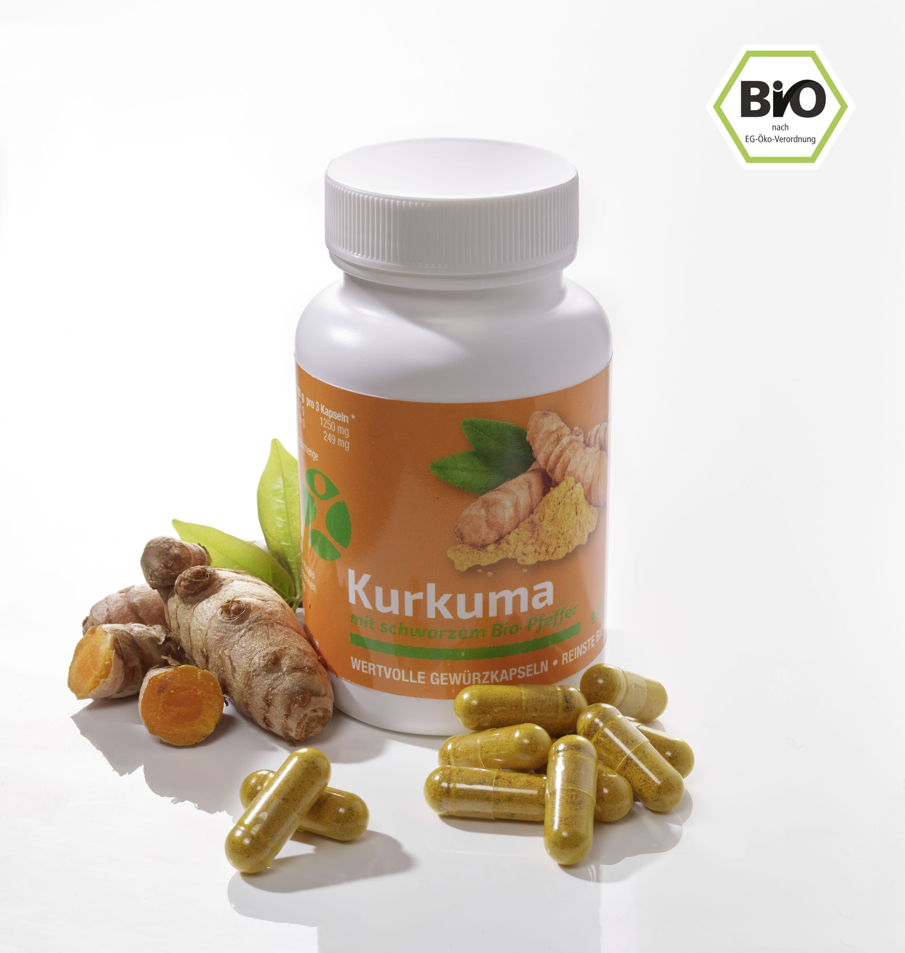Bio-Kurkuma Kapseln